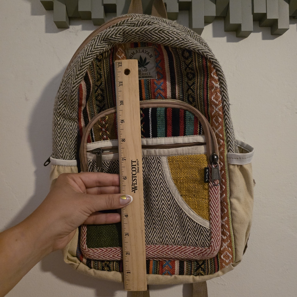 Colorful Patterned Backpack - Picture 6 of 7